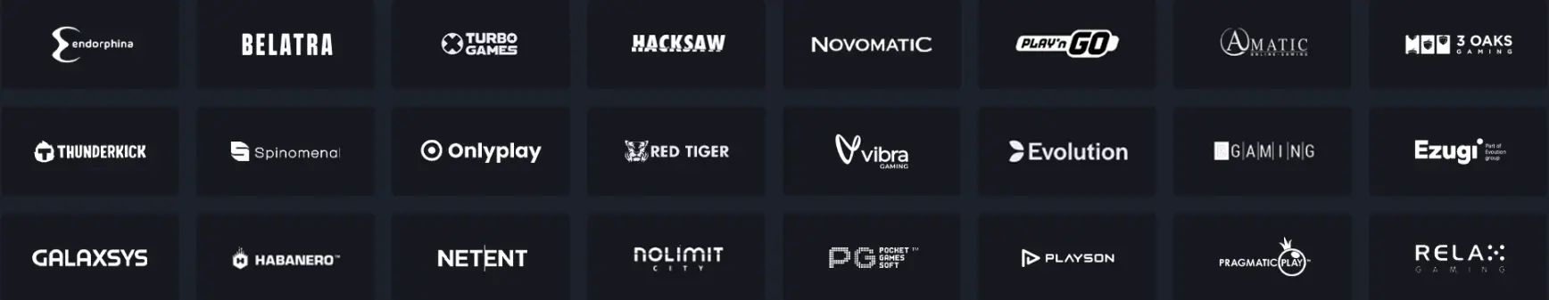 Провайдеры игр Fenix Casino